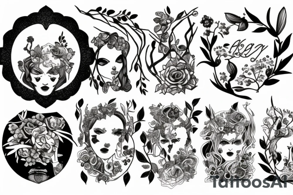 Persephone tattoo idea