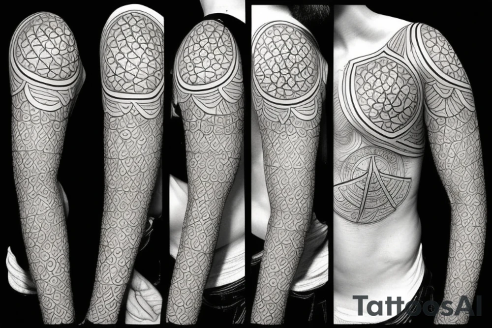 sacred geometry tattoo idea