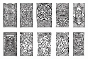 sacred geometry tattoo idea