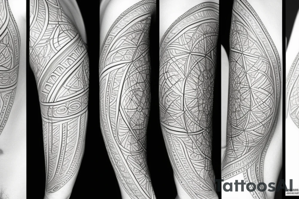 sacred geometry tattoo idea