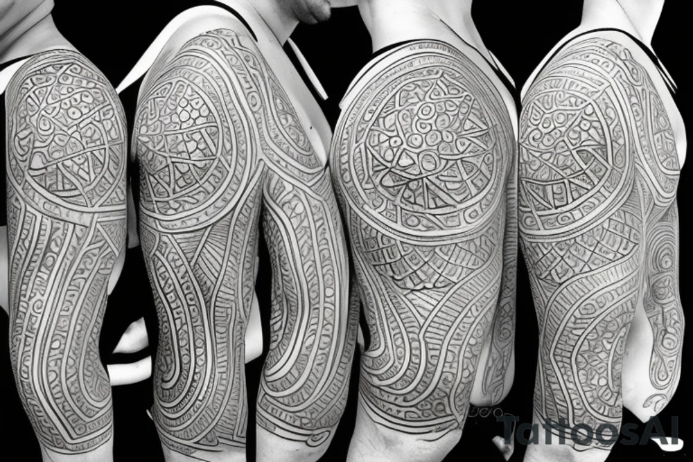 sacred geometry tattoo idea