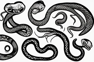 snake tattoo idea