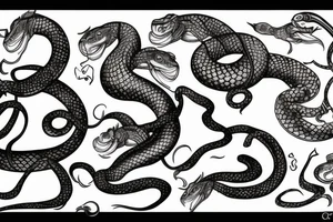 snake tattoo idea