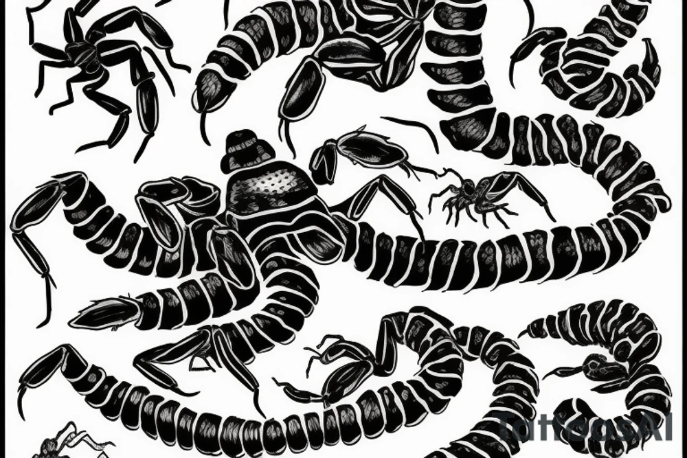 Scorpion tattoo idea