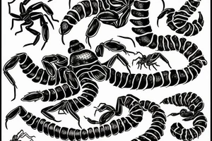 Scorpion tattoo idea