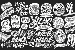 a word that says nothing is impossible tattoo idea