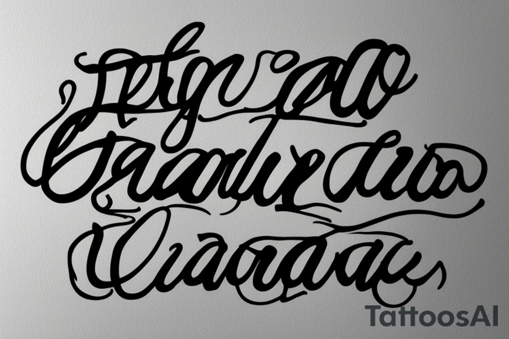 a minimal word tattoo that says try harder in English language more simple and more obvious in english tattoo idea