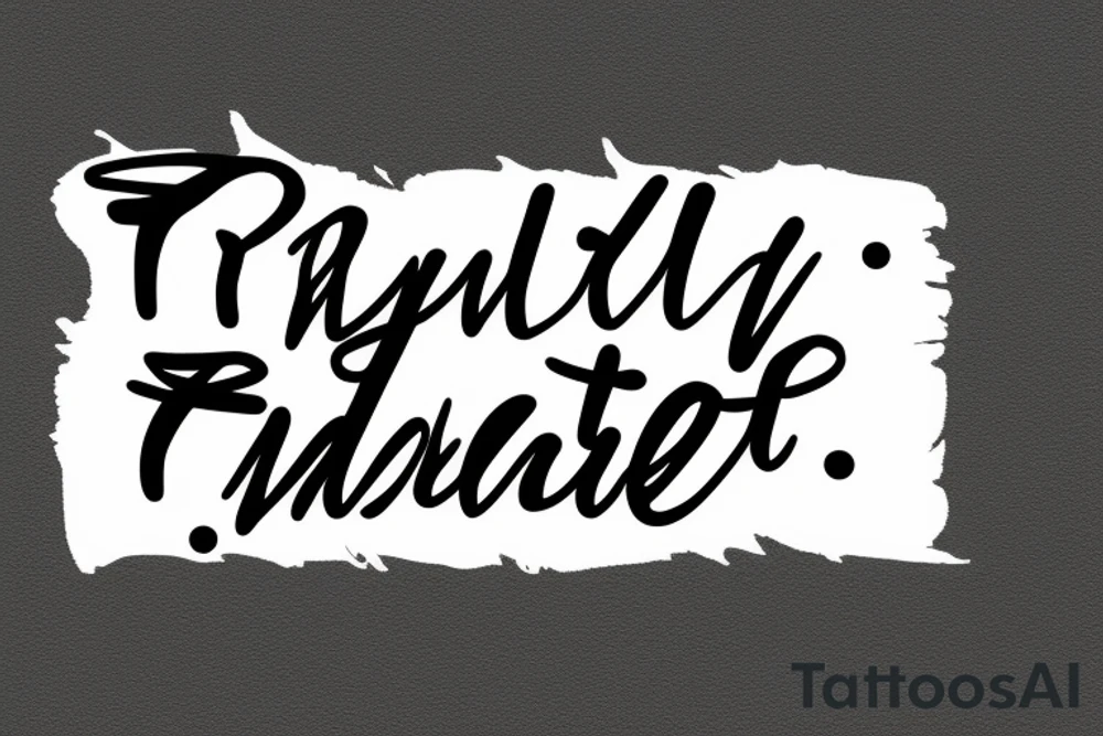a minimal word tattoo that says try harder in English language more simple and more obvious translate it in english tattoo idea