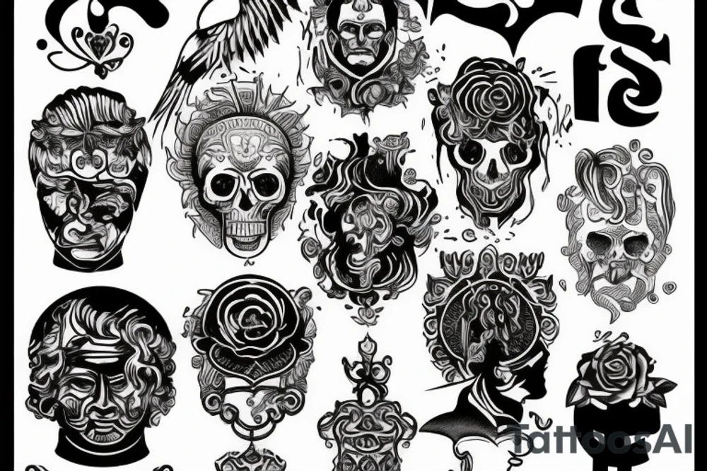 virtues of stoicism tattoo idea