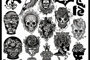 virtues of stoicism tattoo idea