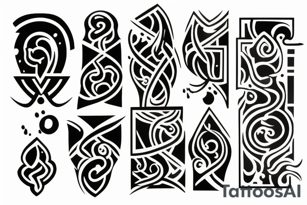wine poured out tattoo idea