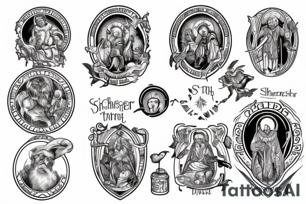 St Christopher tattoo idea