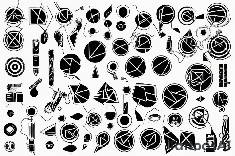 electrical ciruits tattoo idea