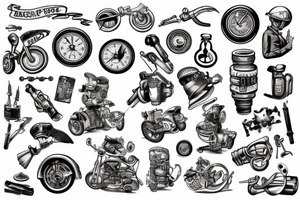 Mechanic tattoo idea