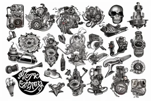 Mechanic tattoo idea