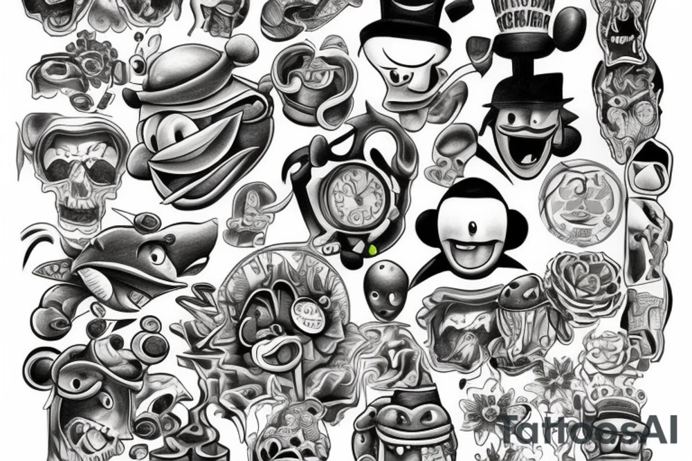 Nickelodeon tattoo idea