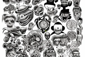 Nickelodeon tattoo idea