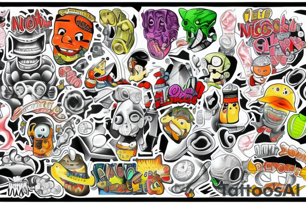 Nickelodeon tattoo idea