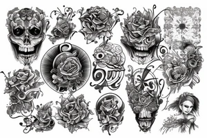 Mechanical tattoo idea