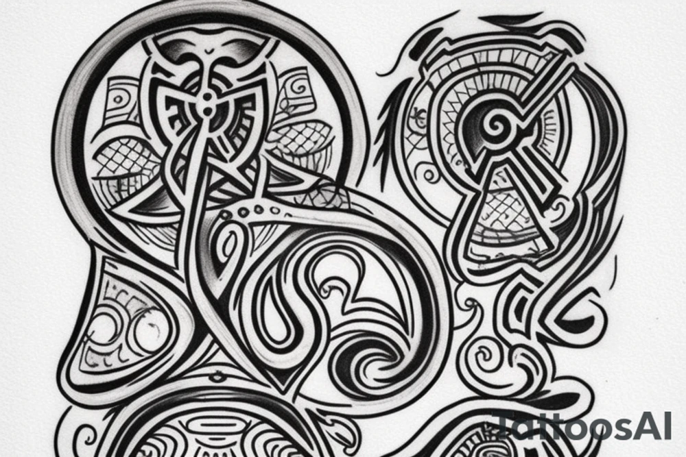 I need a tattoo to cover up an existing ohm symbol tattoo idea