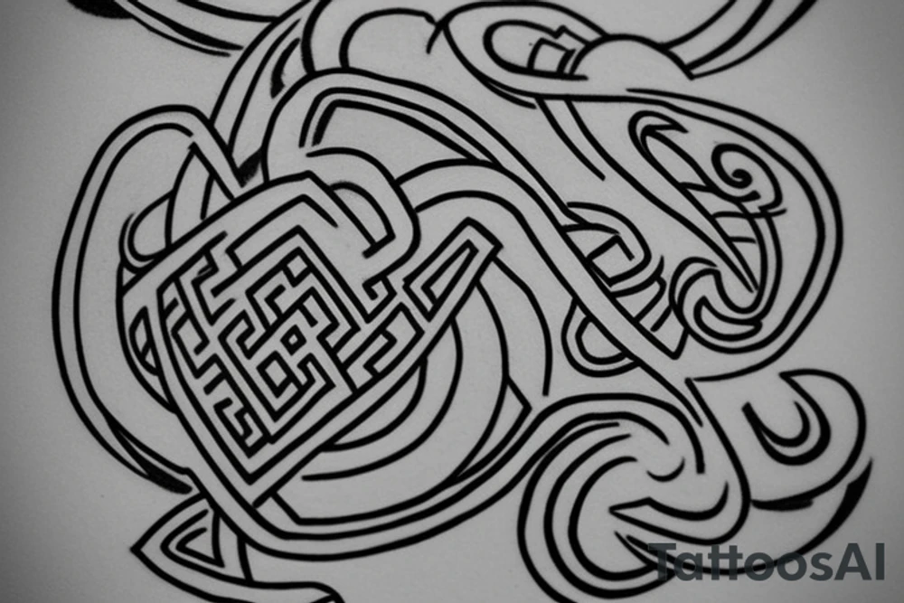 I need a tattoo to cover up an existing ohm symbol tattoo idea