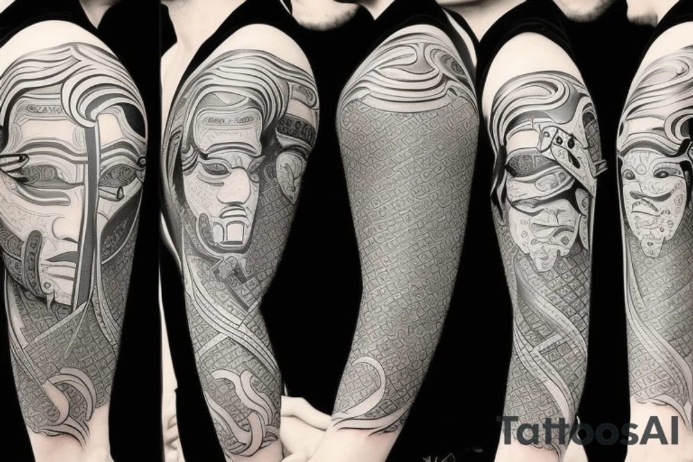 samurai tattoo idea