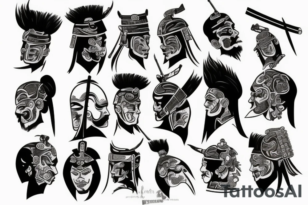 samurai tattoo idea