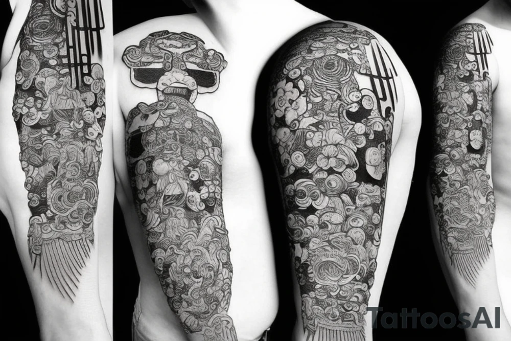 Samurai tattoo idea
