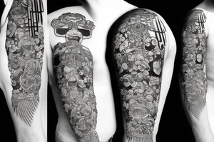 Samurai tattoo idea