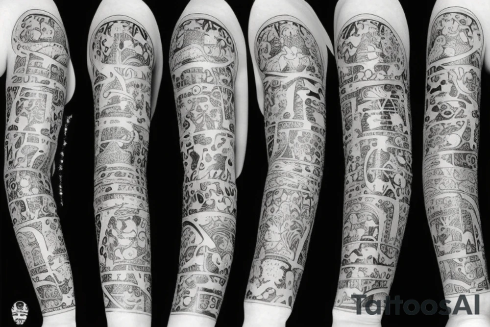 little tattoos of japanesse knife in old school style tattoo idea