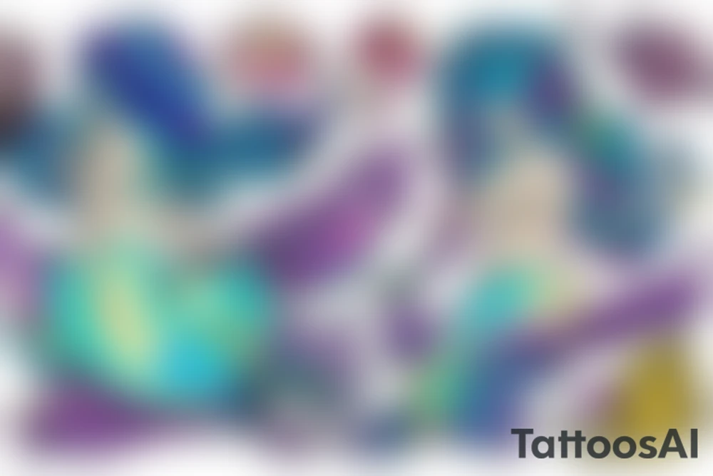 Mermaid tattoo idea