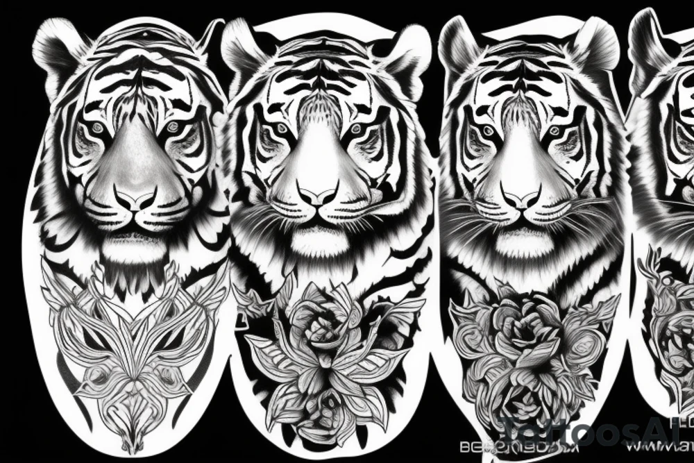 Full body Tiger tattoo idea
