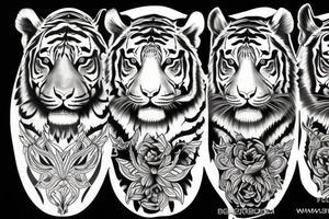Full body Tiger tattoo idea