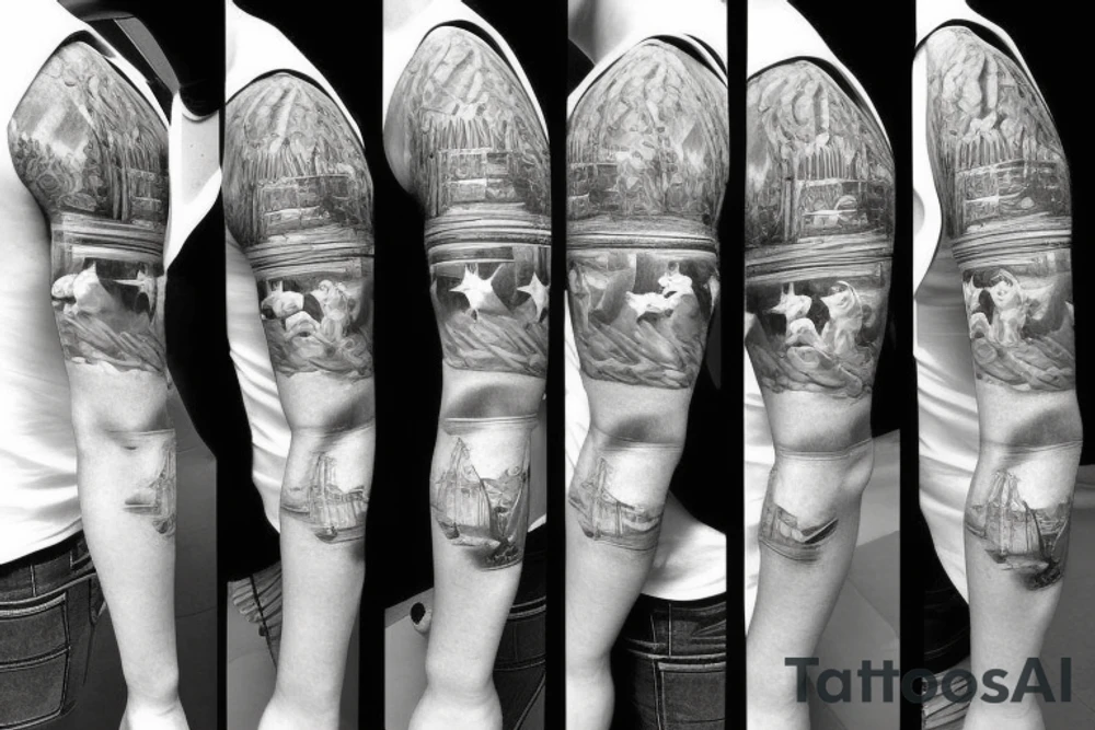 army tank facing forward tattoo idea