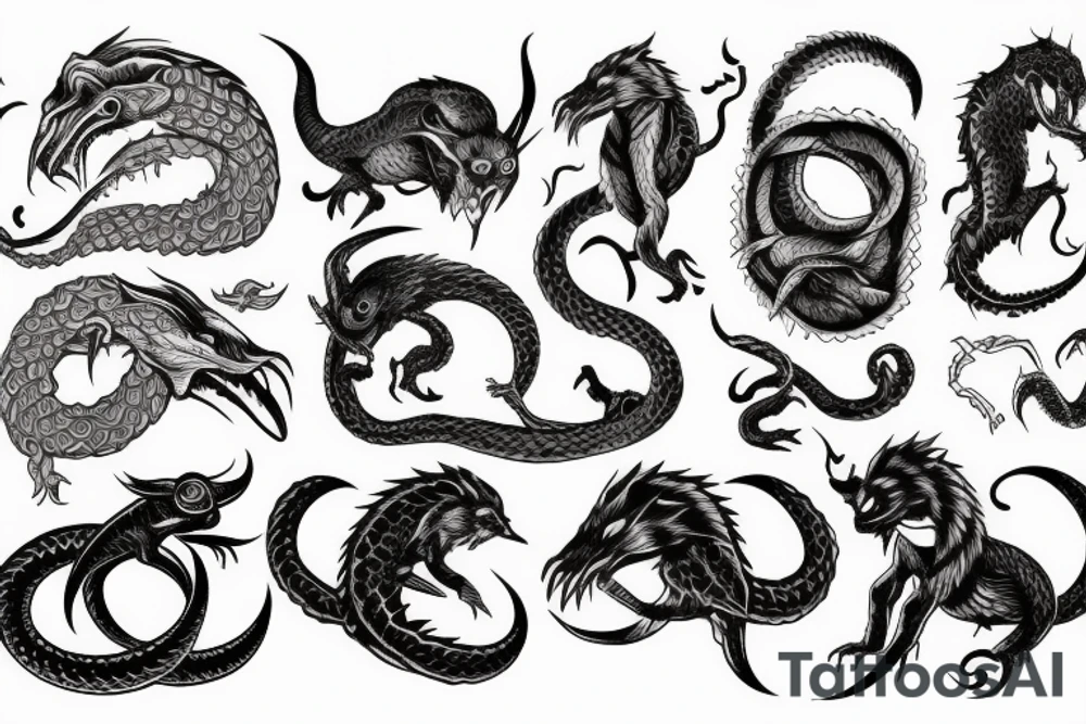 Ouroboros tattoo idea
