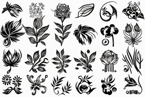 cast iron plant tattoo tattoo idea
