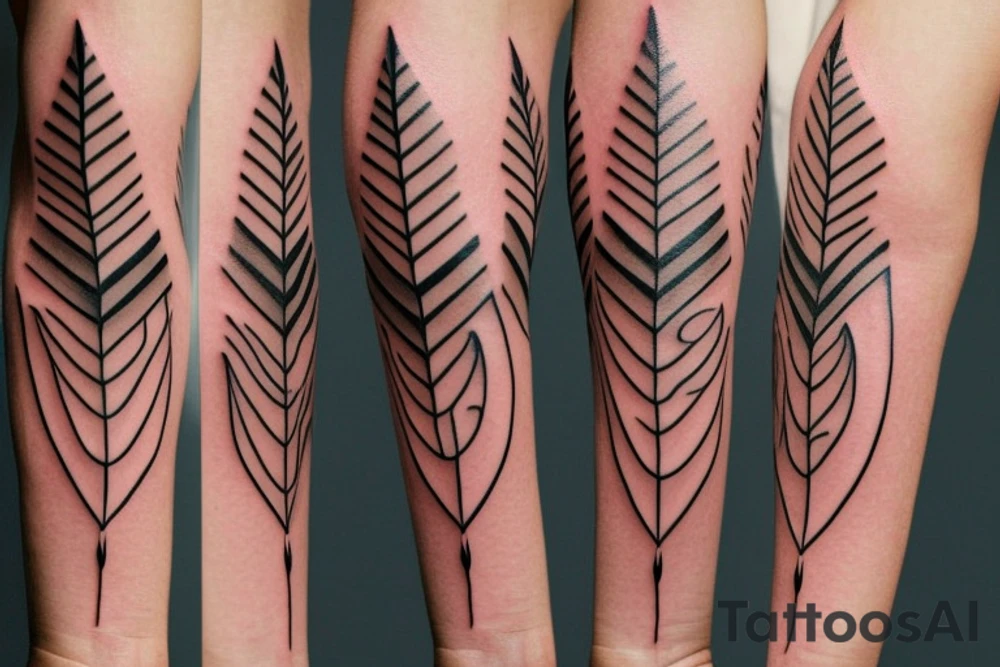 arrow tattoo idea