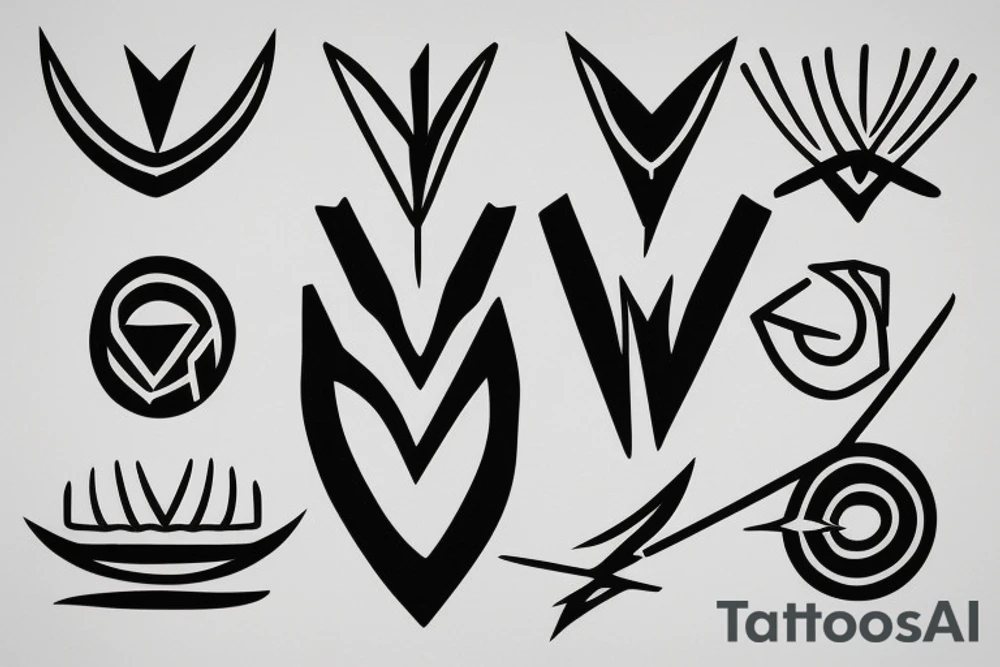arrow tattoo idea