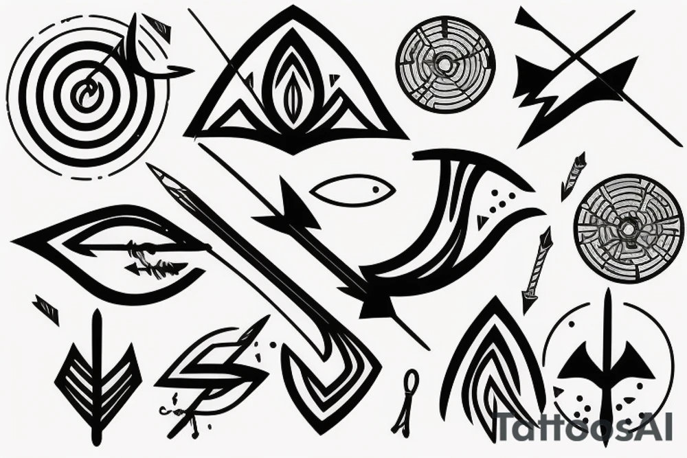 arrow tattoo idea