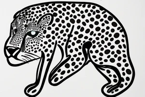 cheetah tattoo idea