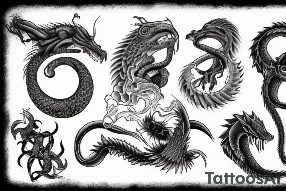 ouroboros tattoo idea
