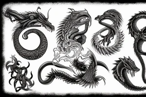 ouroboros tattoo idea