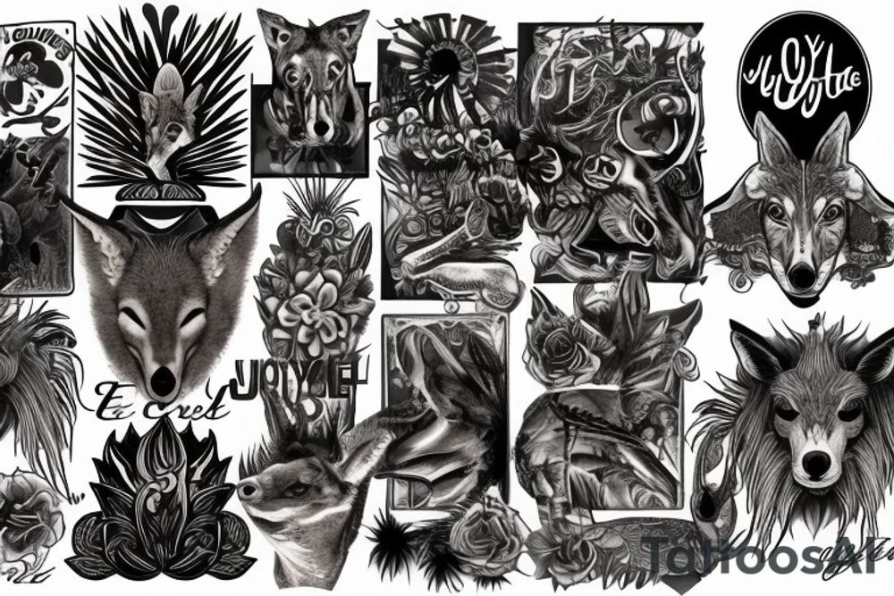El coyote tattoo idea