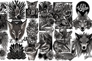 El coyote tattoo idea