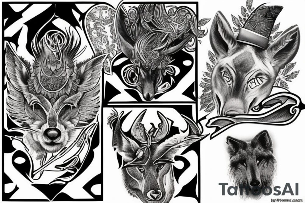 El coyote tattoo idea