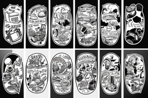 Submarine tattoo idea