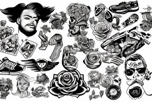 90s theme tattoo idea