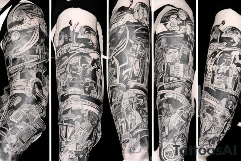 90s theme tattoo idea