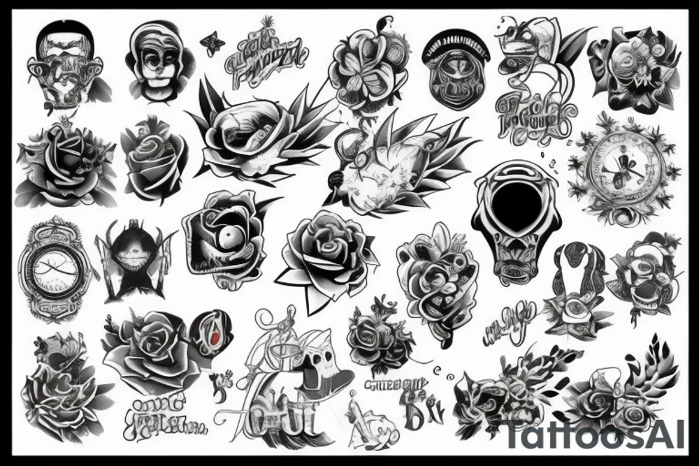 An arm tattoo tattoo idea