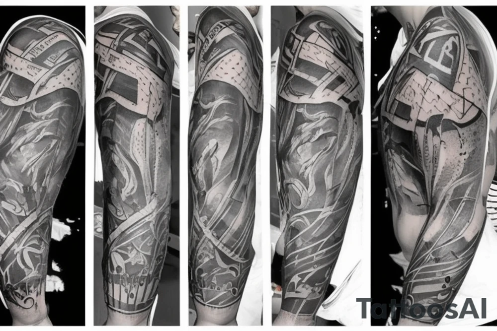 An arm tattoo tattoo idea